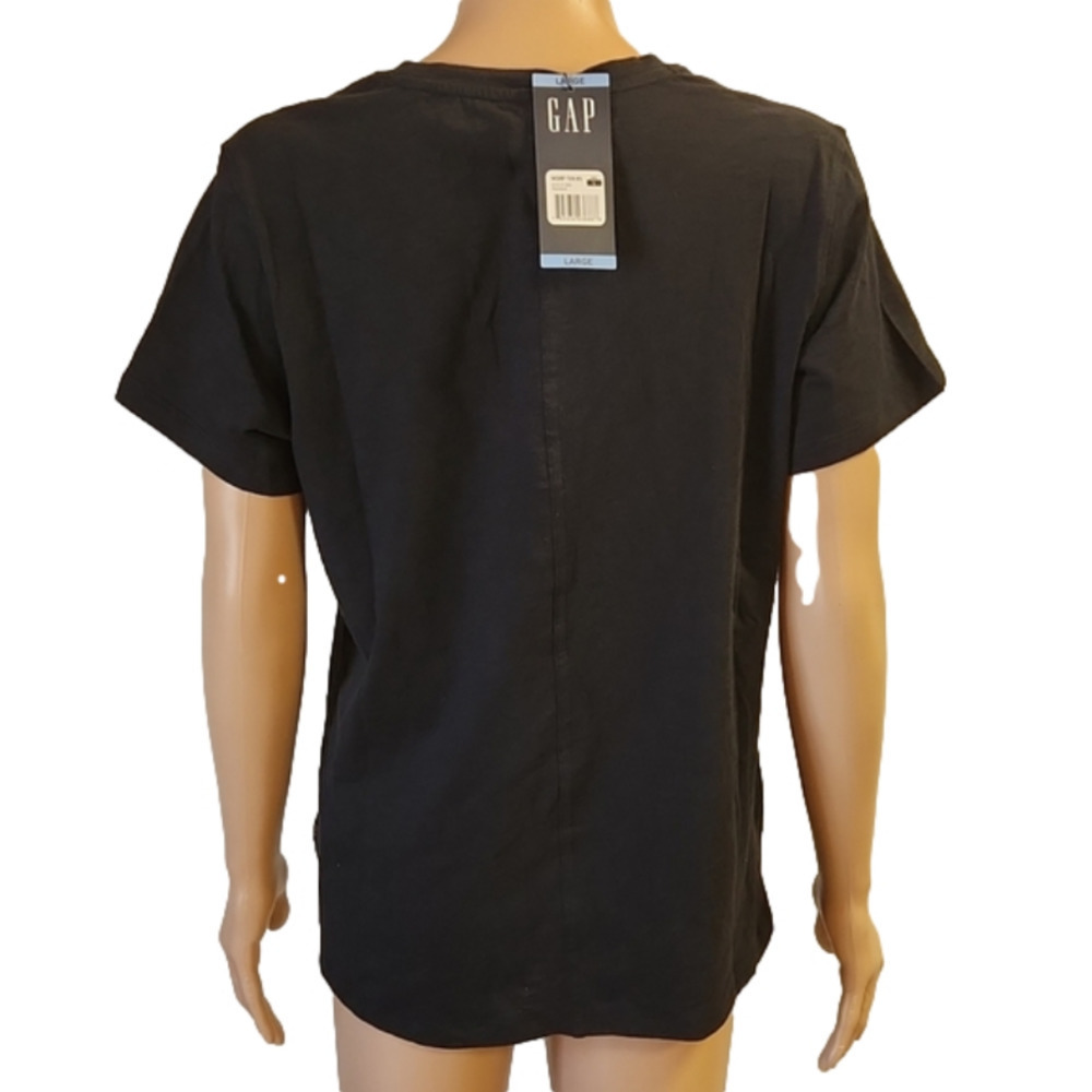 (Set of 3) Gap slub black T-shirt - Picture 2 of 3